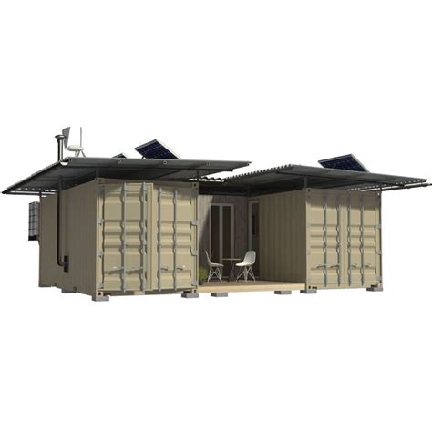 Two 20ft Shipping Containers House Floor Plans with 2 Bedrooms ...