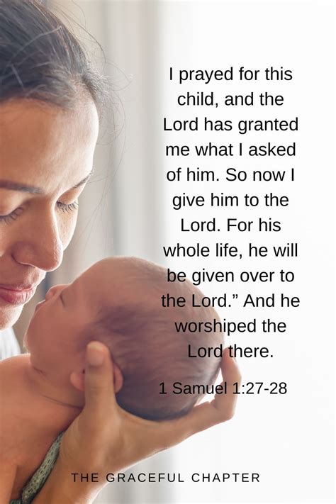 28 bible verses about child dedication – Artofit