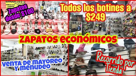 RECORRIDO por una de las ZAPATERIAS mas ECONÓMICAS DEL CENTRO - YouTube