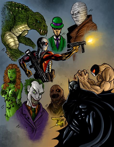 Batman Villains by TheRisingSoul on DeviantArt