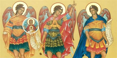 Archangels Michael, Gabriel & Raphael - Gregory the Great - Crossroads ...