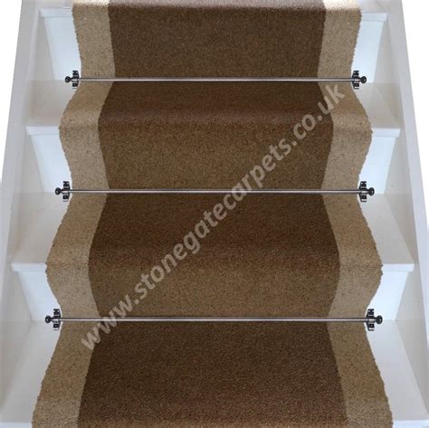 Brintons Carpets Bell Twist Mushroom Italian Mocha Stair Runner (per M ...