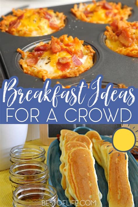 Easy Breakfast Ideas for a Crowd - Best of Life