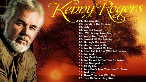 Kenny Rogers Greatest Hits Full Album - Best Songs Of Kenny Rogers 2018 - YouTube