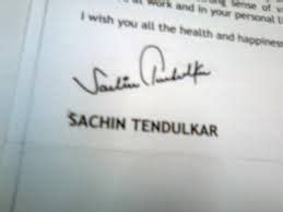 signature of sachin tendulkar (With images) | Sachin tendulkar, Tattoo ...