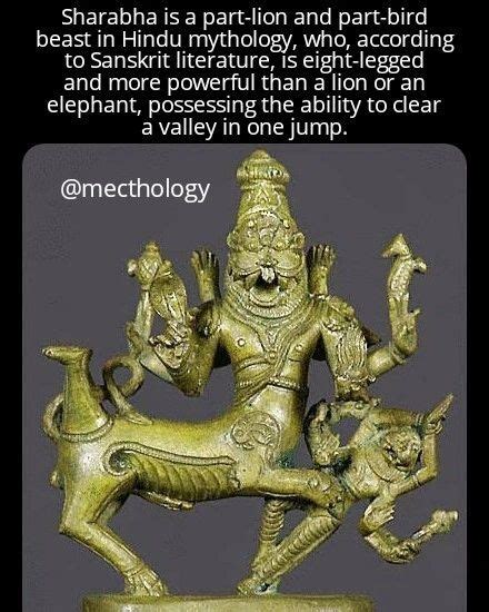 MecThology on Tumblr: Sharabha from Hindu mythology. The Shaiva scriptures narrate that god ...