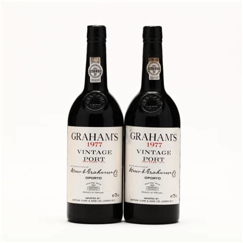 Graham's Vintage Port - Vintage 1977 (Lot 8133 - Fine WineDec 1, 2022 ...