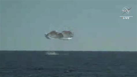 Splashdown: Nasa’s Crew-4 astronauts return to Earth | Lifestyle | Independent TV