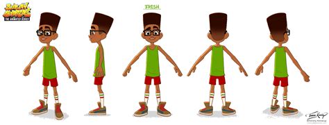 tommykinnerup - Character Designs for Subway Surfers The Animated Series