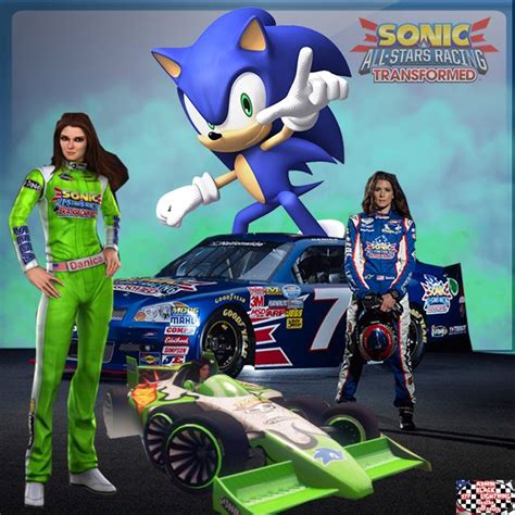 Danica Patrick Voice Sonic And All Stars Racing Transformed Video | Hot ...