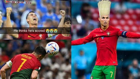Cristiano Ronaldo's Goal Celebration (Portugal vs. Uruguay: 2022 Qatar World Cup) | Know Your Meme