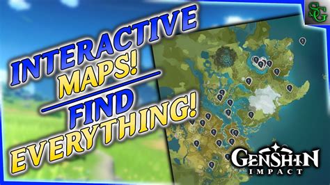 [7+] Genshin Interactive Map App Sample - Genshin Impact Gaming