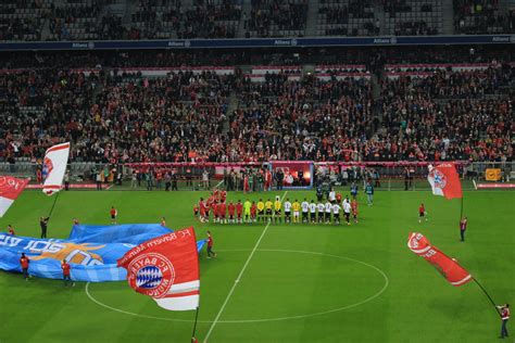 Attending a Bayern Munich match at Allianz Arena