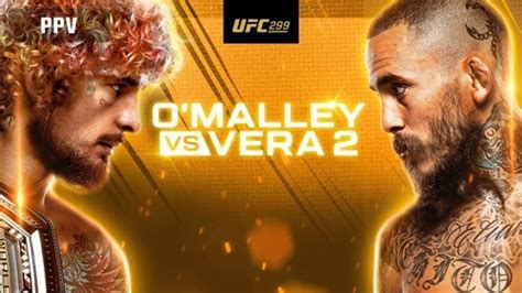 Watch UFC 299: Sean O'Malley vs Marlon Vera Live Stream From Anywhere