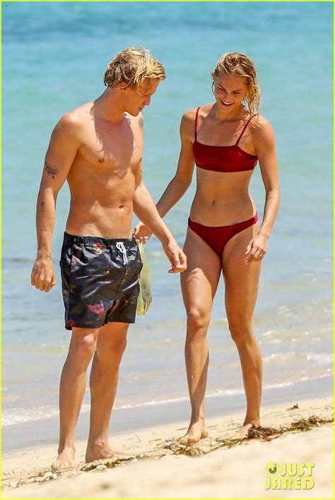 Photo: cody simpson hits the beach with girlfriend clair wuestenberg 48 ...