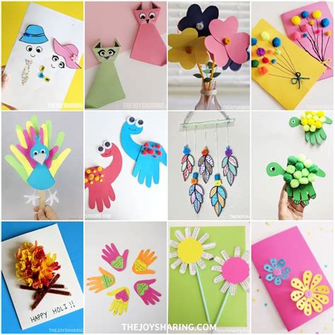 50+ Paper Crafts for Kids - The Joy of Sharing