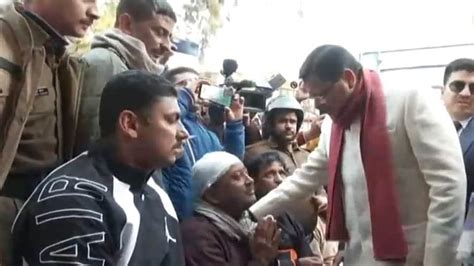 Haldwani Violence Cm Dhami Meets Victims And Said No One Will Be Spared ...