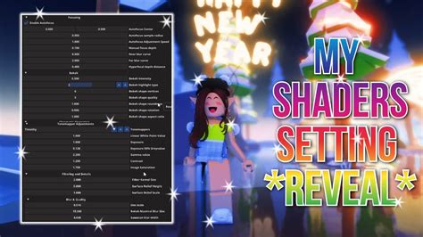 Shaders Settings Reveal!! - YouTube