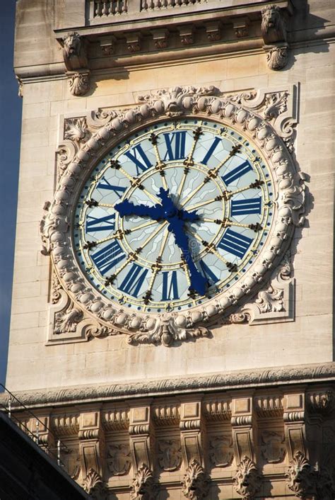 Tower Clock of Gare De Lyon - Paris Stock Image - Image of paris, clock: 8005193