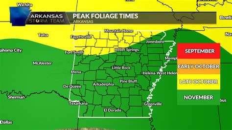 Arkansas Storm Team Weather Blog: Leaves are changing early across ...