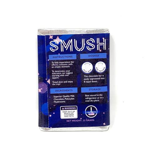 Mushroom Chocolate Bars – Smush Edibles – 1 Gram - Quadyolo Your GO-TO ...