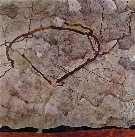 Egon Schiele Autumn Tree in Movement painting | framed paintings for sale