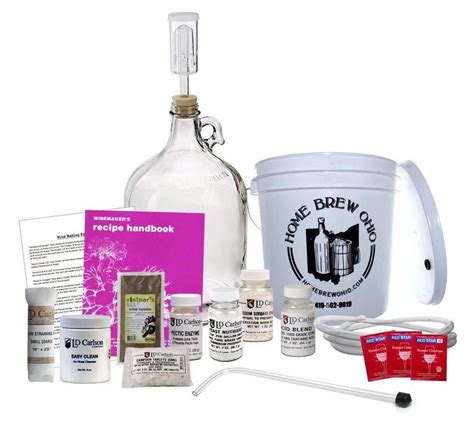 1 Gallon Home Brewing Fruit Wine Kit Best Harvest Equipment Supplies ...