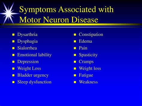 PPT - Motor Neuron Diseases PowerPoint Presentation, free download - ID:1209349