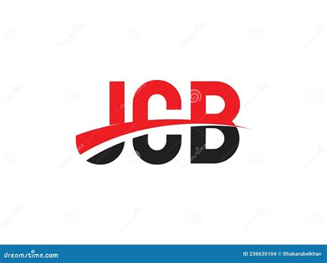 JCB Letter Initial Logo Design Vector Illustration Stock Vector - Illustration of corporate ...