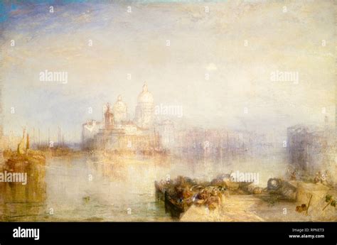 JMW Turner, The Dogana and Santa Maria della Salute, Venice, 1843 ...