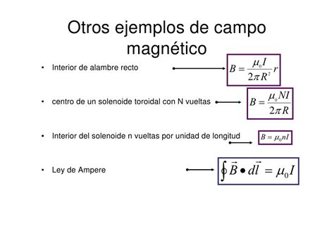 Como Calcular La Intensidad Del Campo Magnetico - Printable Templates Free