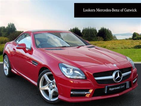 Mercedes-Benz SLK SLK 250 D AMG SPORT (red) 2015-09-29 | in Crawley, West Sussex | Gumtree