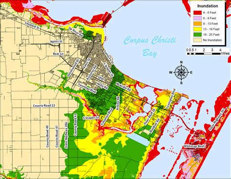 Storm Surge Maps - Coastal Bend