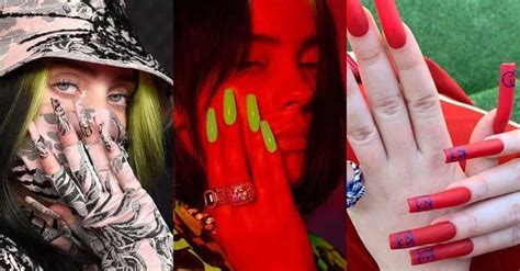 The Best Billie Eilish Nail Designs, Ranked By Fans