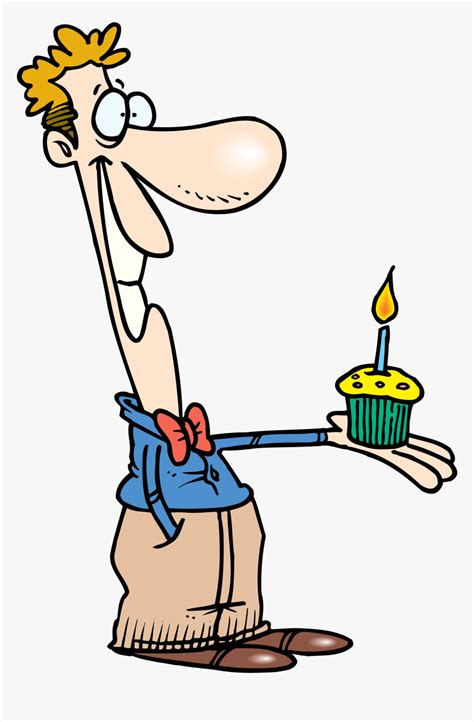 Male Happy Birthday Clip Art, HD Png Download , Transparent Png Image ...