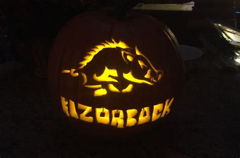 Pin by Jasmine Gurule on Pumpkin carving | Pumpkin carving, Pumpkin, Arkansas razorbacks