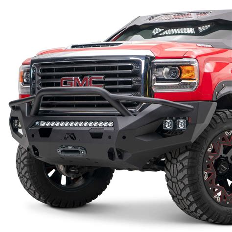 Fab Fours® - GMC Sierra 2500 2018 Matrix Full Width Front Winch HD ...