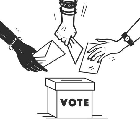 22,300+ Line To Vote Stock Illustrations, Royalty-Free Vector Graphics & Clip Art - iStock