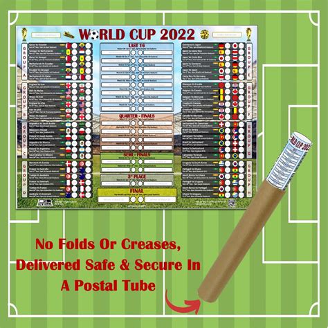 World Cup 2022 Wall Chart and Sweepstake Kit Includes - Etsy UK