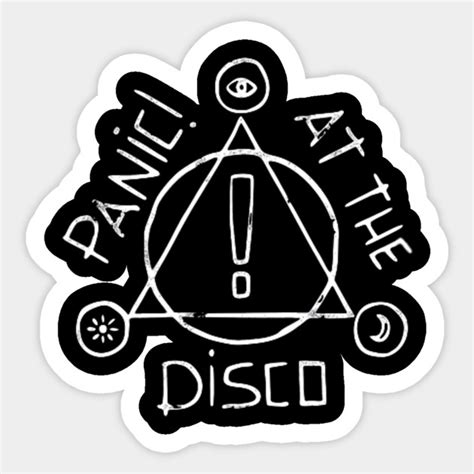 Panic! At The Disco - Panic At The Disco - Sticker | TeePublic