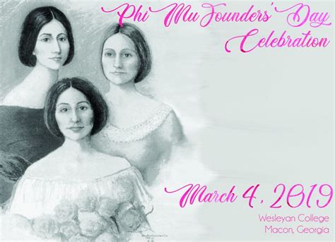 Founders' Day Celebration - Phi Mu