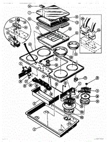 CV2136 Thermador Cooktop Parts & Free Repair Help - AppliancePartsPros