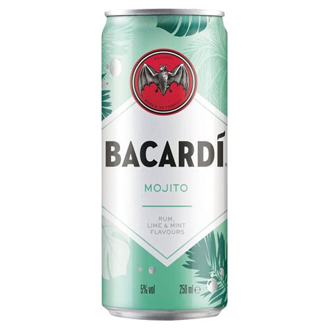 Bacardí Mojito Rum Mixed Drink 250ml | Spirits & Pre-Mixed | Iceland Foods