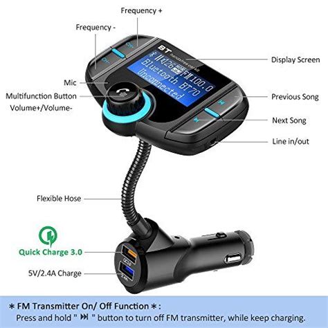 Top 10 Bluetooth Car Kits With Screen of 2020 | No Place Called Home | Bluetooth car kit, Car ...