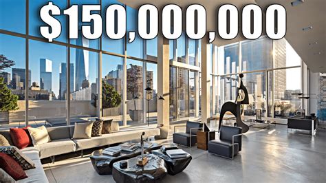 Inside The Most Expensive Penthouse in New York City - YouTube