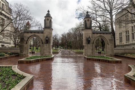 Sample Gates at Indiana University Photograph by John McGraw - Fine Art ...