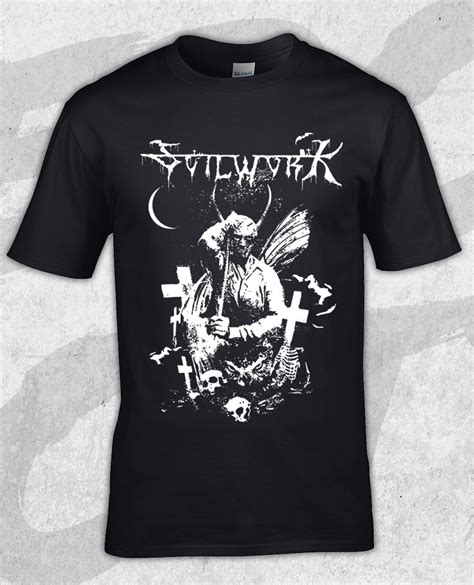 Soilwork - Black Metal Logo T-shirt (Guys) - Merch City