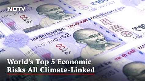 World's Top 5 Economic Risks All Climate-Linked | The News - YouTube