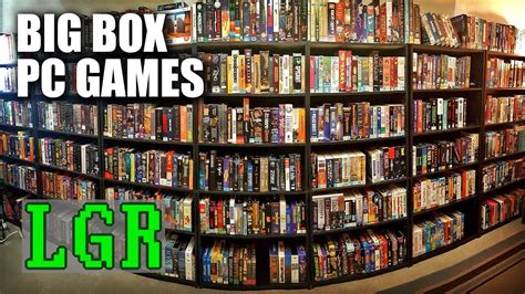 LGR - The Big Box PC Game Collection Room Tour - YouTube