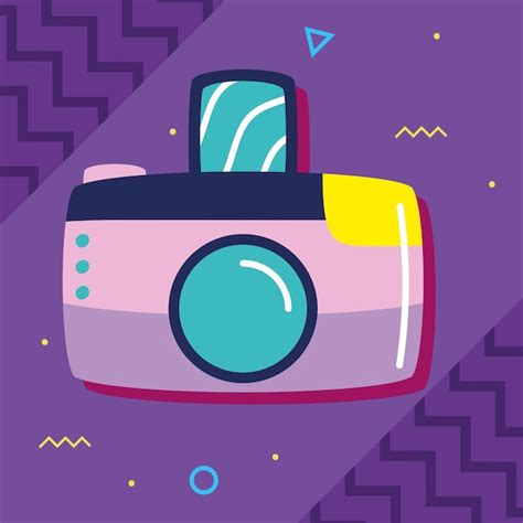 Retro Camera Nostalgic Vector Templates - Free Download | IMGPANDA - A Free Resources Website